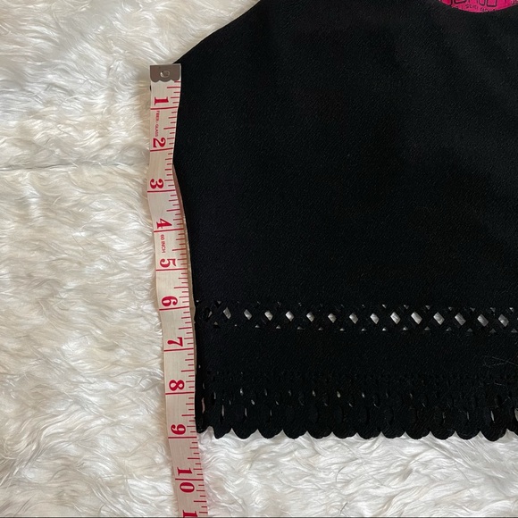 Black boohoo crop top - Picture 5 of 6